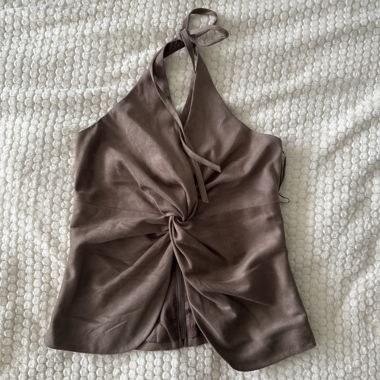 Brown Corset top