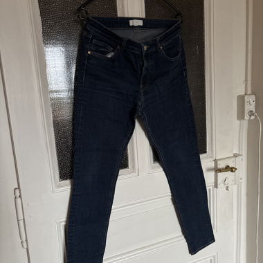 Jeans skinny T40 blu