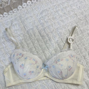Coquette White Lace Bra (New-70C)