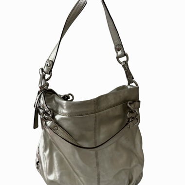 Vintage Coach Soho Metallic Leather Hobo Bag