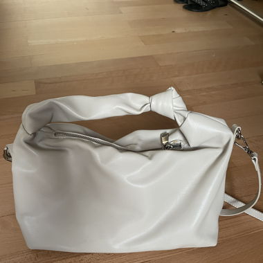 Handtasche hellbeige, Marke: Seidenfelt