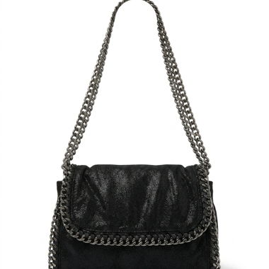 Piccola borsa nera in stile stella