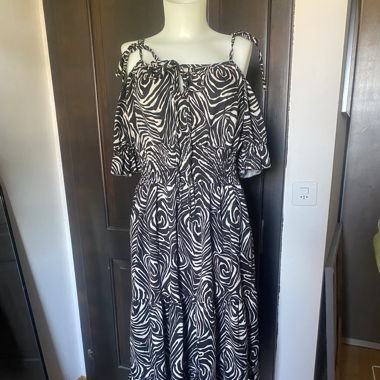 Summer Dress with Ruffles