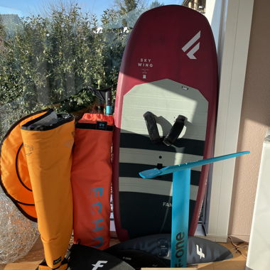 Set Wing foil, board, boardbag, wing, foil