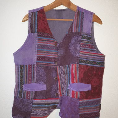 Colourful gilet
