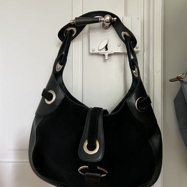 Borsa a Spalla Nera Bally