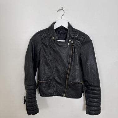 Giacca in pelle Zara Woman