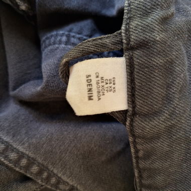 Grey Denim Jacket XS