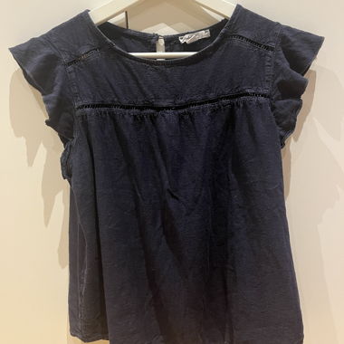 Blusa blu scuro