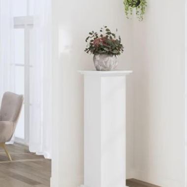 White Decorative Column