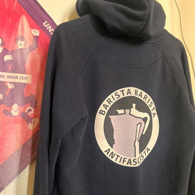 Barista‑ Antifascista Sweat à capuche