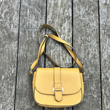sac à main jaune