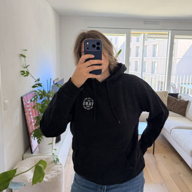Vans Hoodie Nero Taglia L