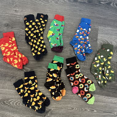 Set of Happy Socks novelty socks