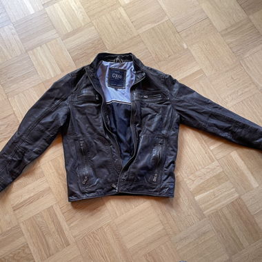 C3000 Lederjacke (Blackout)