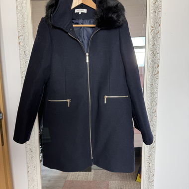 Cappotto Morgan blu navy