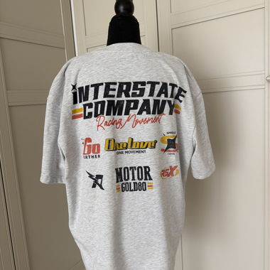 Graues Motor T-Shirt