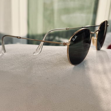 Ray-Ban round sunglasses Gold/Green