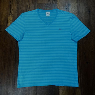 Lacoste T-Shirt blau gestreift