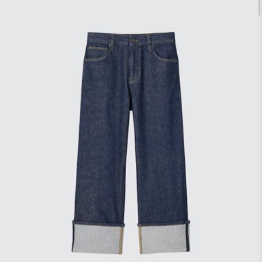 Wide-leg Jeans, Size 36