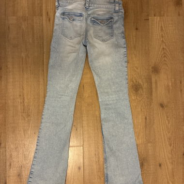Bootcut low rise jeans