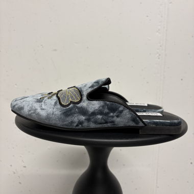 Steve Madden Slipper con ape velluto mules blu