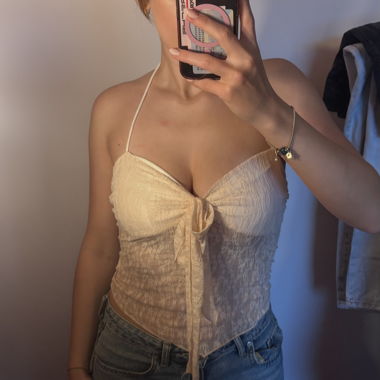 Cute pink top