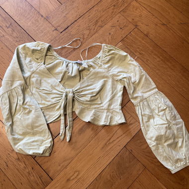 Topshop Crop Blouse EU 38