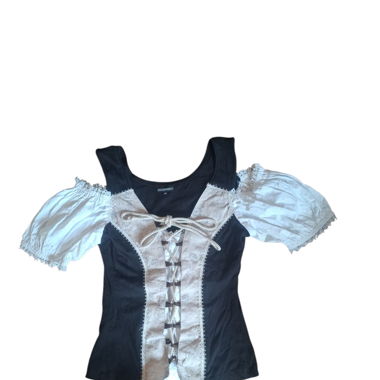 "BAVARIAN" TOP STYLE WITH LACE T.40