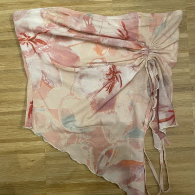 Pink Patterned Top