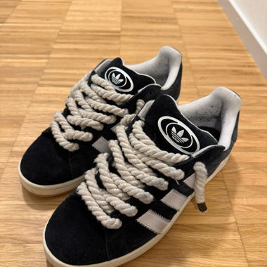 Adidas Campus with rope laces