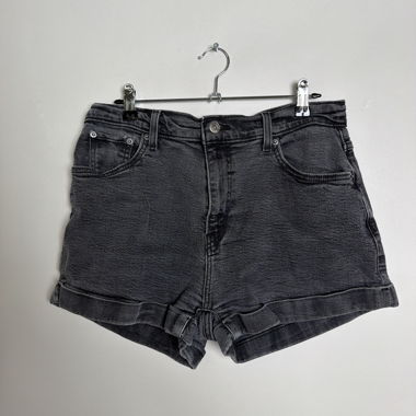 Short en jean Levi's gris