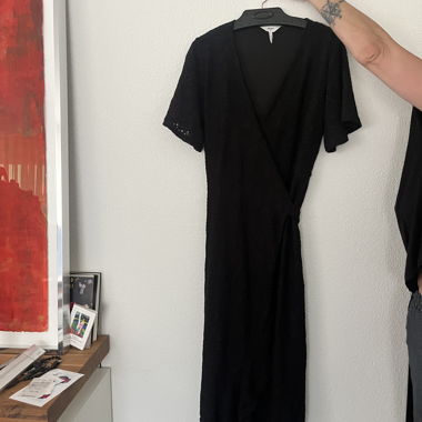 Black OBJECT Maxi Skirt