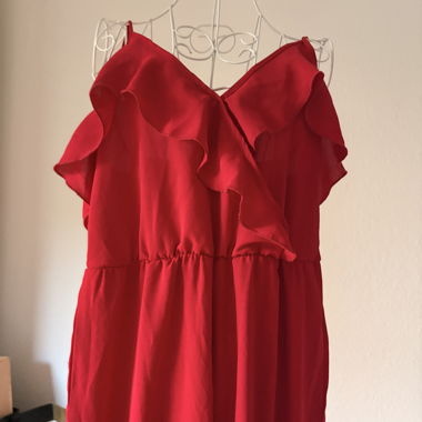 Combinaison longue rouge