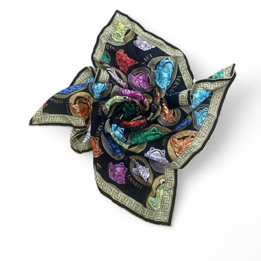 versace silk foulard