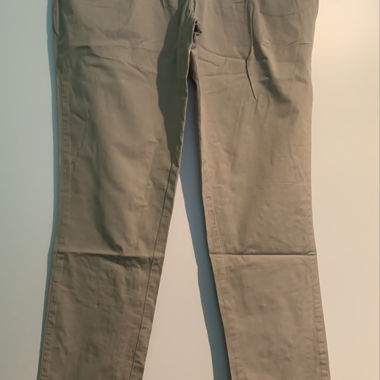 Long Fabric Trousers