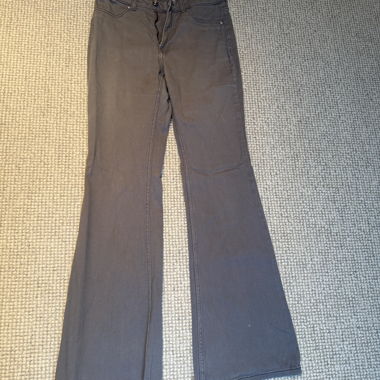 Grey Flared Jeans H&M