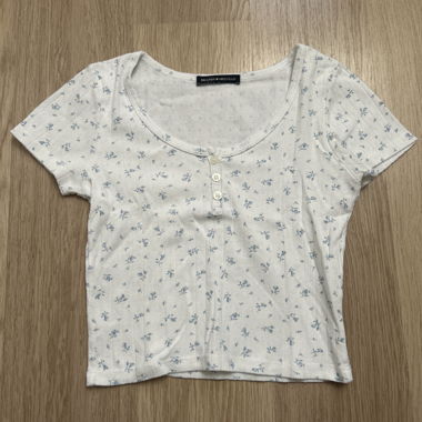 Brandy Melville top fleuri