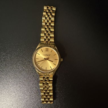 Landgraf Armbanduhr goldfarben