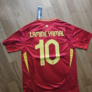 Maillot de foot Espagne Lamine Yamal taille M