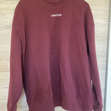 Bordeaux Sweatshirt STRNGTGTHR