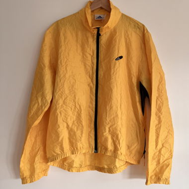 Vintage Adidas Yellow Windbreaker Jacket
