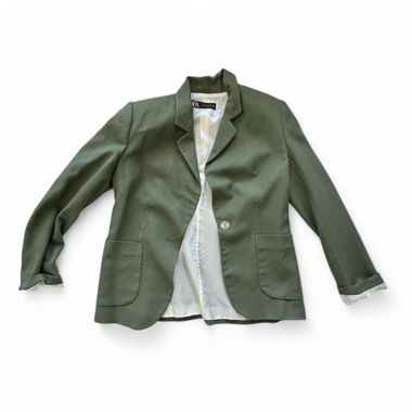 Blazer verde Zara