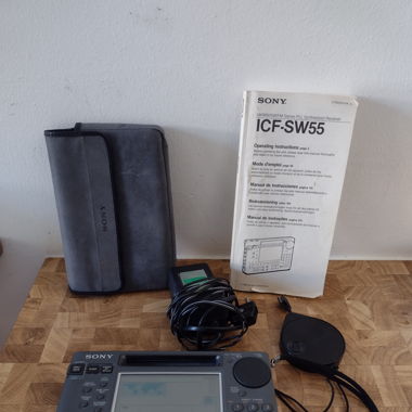 Sony ICF-SW55 Worldband Receiver Shortwave Radio