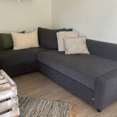Ecksofa grau