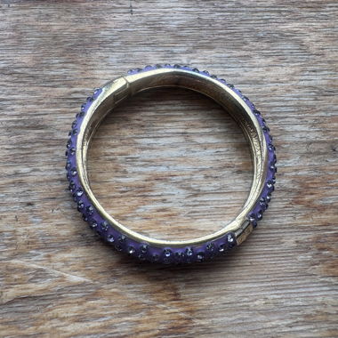 Bracciale con Cristalli Viola