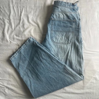 Jeans balloon Bershka light blue M