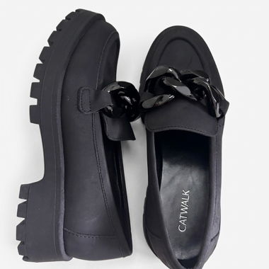 Schwarze Loafer von CATWALK