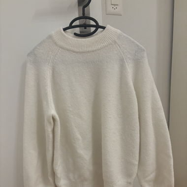 Strickpullover weiss