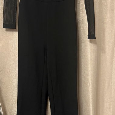 Tuta elegante nera